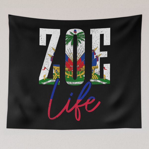Item preview, Haiti Flag Zoe Haitian Life Pride Vintage Haiti designed and sold by untriedcandidat.