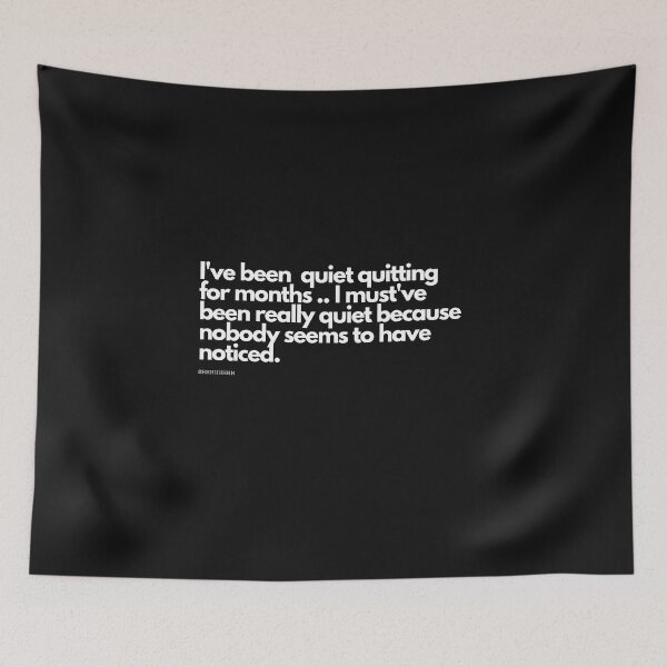 Item preview, Quiet Quitting  designed and sold by PurpleAcademy.