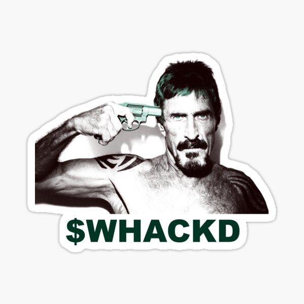 Item preview, $WHACKD - Running With the Devil: The Wild World of John McAfee designed and sold by AcetoneDesigns.