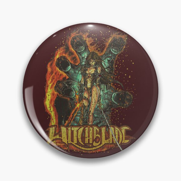 Item preview, Witch Blade Burning Hand 1995 designed and sold by AstroZombie6669.