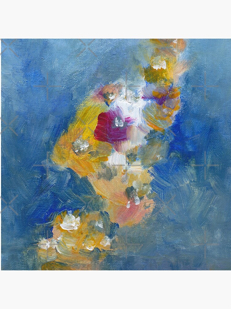 Abstract Flowers Painting by whya