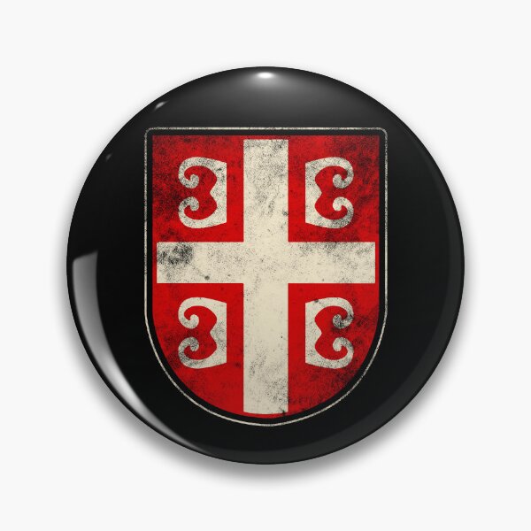Item preview, Serbia coat of arms flag designed and sold by Mila1946.