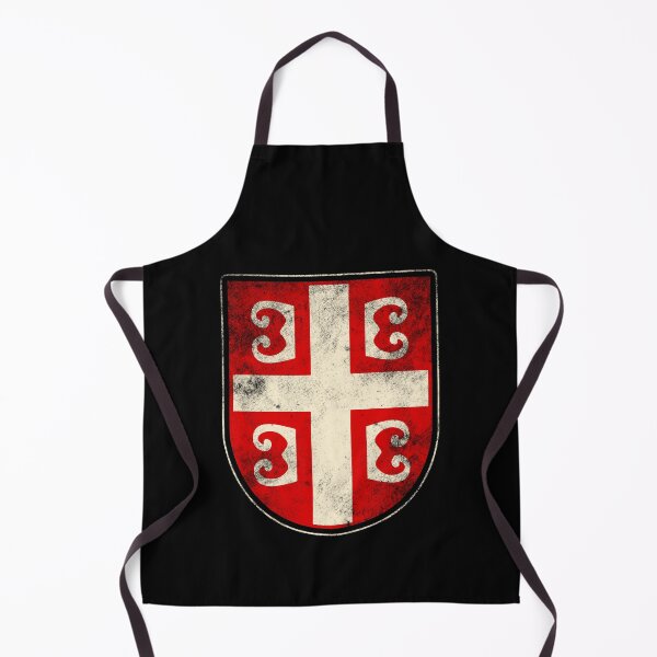 Item preview, Serbia coat of arms flag designed and sold by Mila1946.