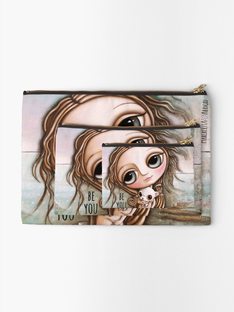Alternate view of The birth of Venus and Chiwawa Zipper Pouch