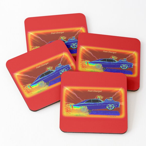 Item preview, Hot Rod Art  //  Fast Charge! designed and sold by Imagin8er.