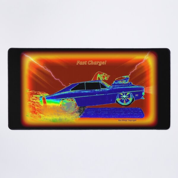 Item preview, Hot Rod Art // Fast Charge! designed and sold by Imagin8er.