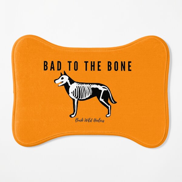 Bad to the Bone Dog Mat