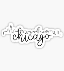 Stadtumriss - Chicago Sticker