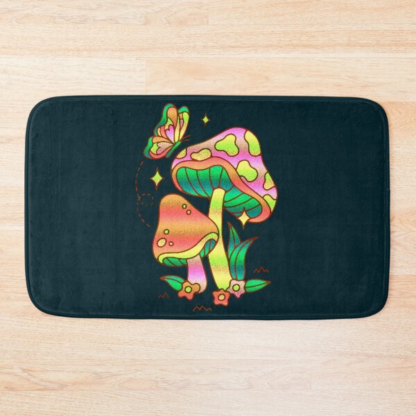 Item preview, Psychedelic Mushrooms and Butterfly designed and sold by ramazis.