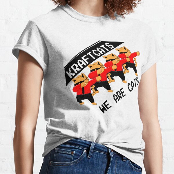 Krafcats cute cat kraft teamwerk Classic T-Shirt