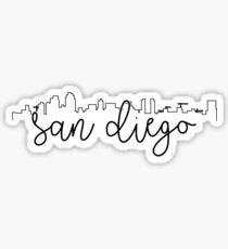 Stadtansicht - San Diego Sticker