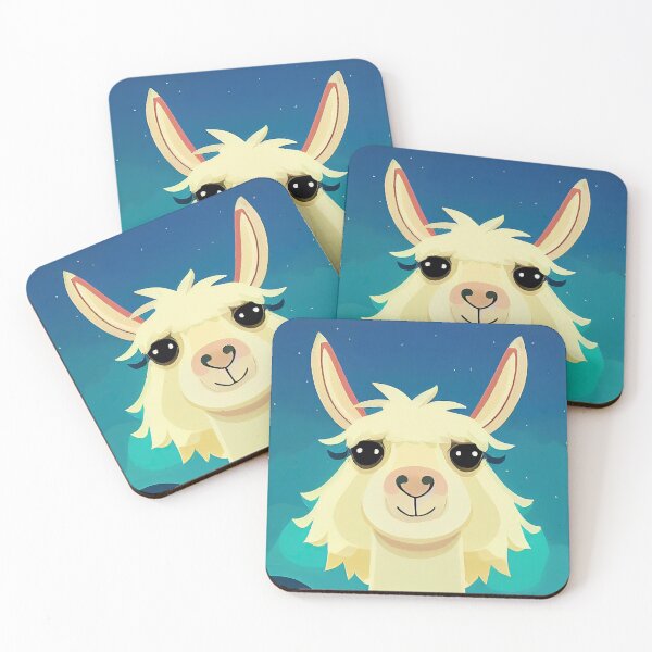 Item preview, Cute Llama print designed and sold by ThePurpleMelon.
