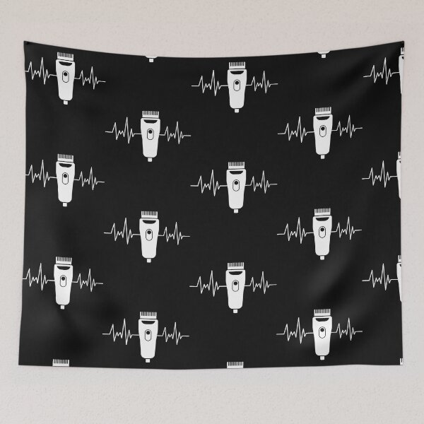 Item preview, Barber Shop Hair Clippers EKG Monitor designed and sold by DeansDesigns44.