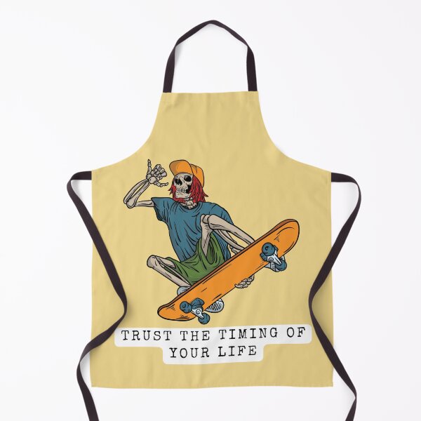 Item preview, Trust The Timing Of Your Life - Skeleton Motivational Quote designed and sold by ArtOfStars.