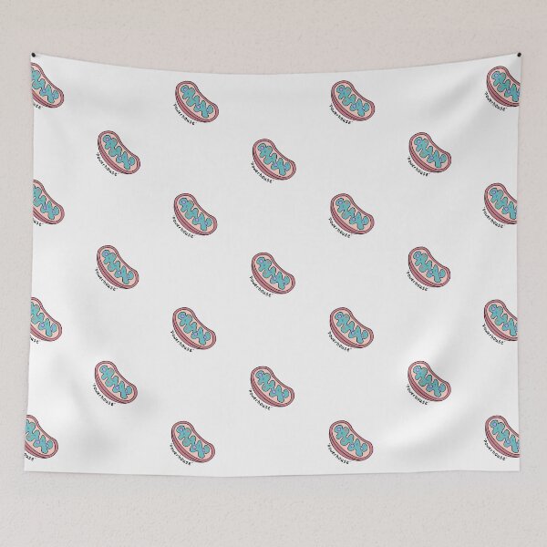 Item preview, mitochondria is the powerhouse of the cell - sticker design designed and sold by amphoterica.