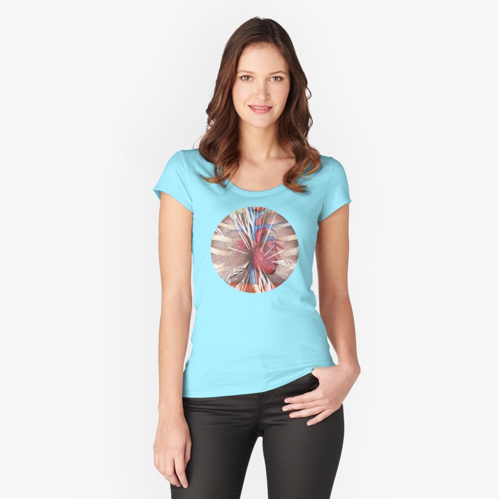 Item preview, Fitted Scoop T-Shirt designed and sold by naim555.