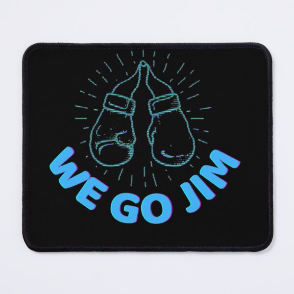 Item preview, We Go Jim Blue designed and sold by The Trend Shopl.