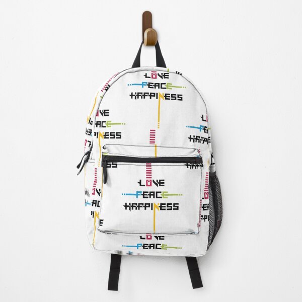 Item preview, Love Peace Happiness typography design designed and sold by navitalidesign.
