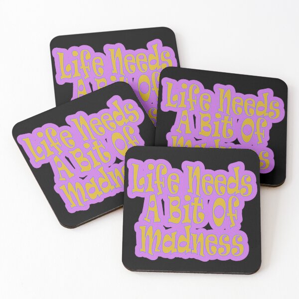 Item preview, Life Needs A Bit Of Madness designed and sold by JLCableStudio.