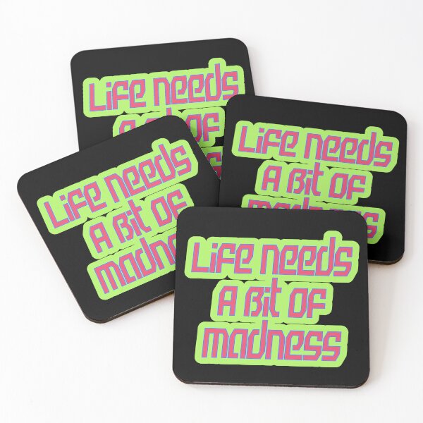 Item preview, Life Needs A Bit Of Madness designed and sold by JLCableStudio.