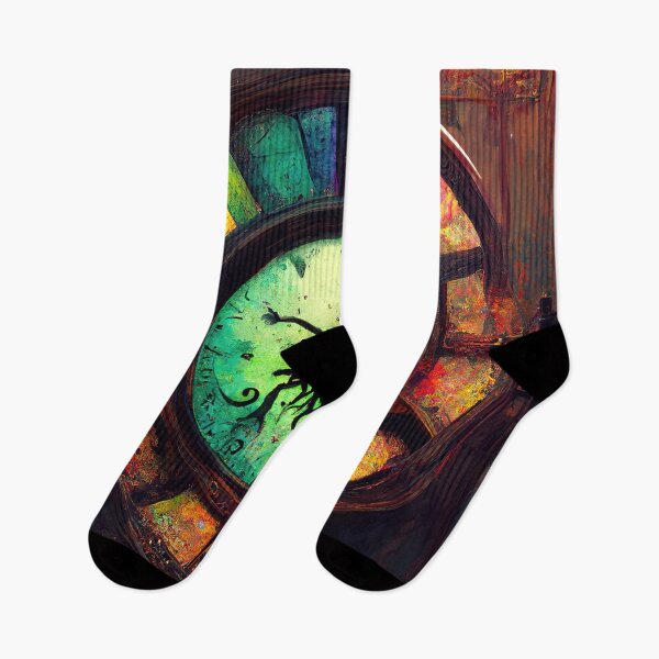 Artikelvorschau, Lovecraft Clock entworfen und verkauft von 2Piglets.