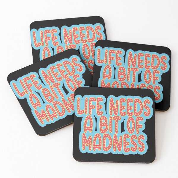 Item preview, Life Needs A Bit Of Madness designed and sold by JLCableStudio.