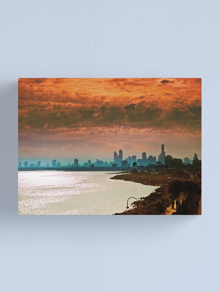 Alternate view of City of Melbourne, Australia Canvas Print