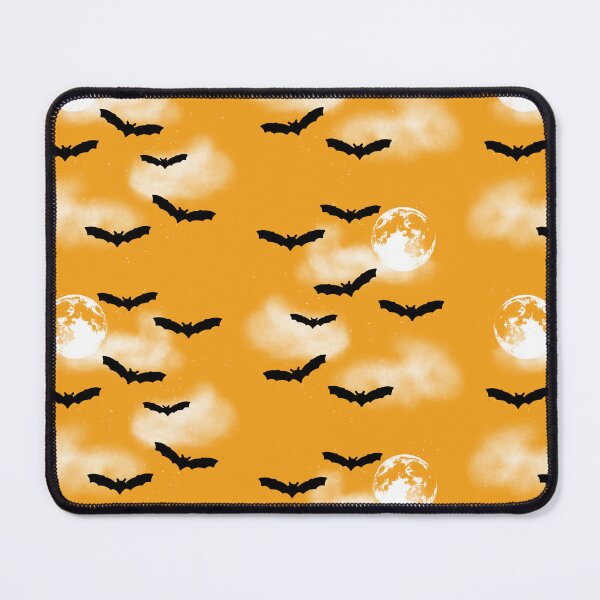Item preview, Halloween Bats in Moonlight in Orange designed and sold by KathrinLegg.