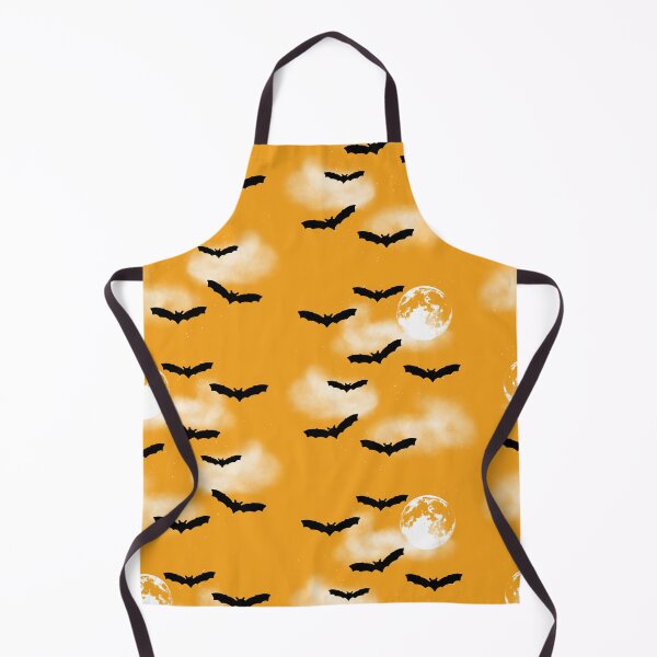 Item preview, Halloween Bats in Moonlight in Orange designed and sold by KathrinLegg.