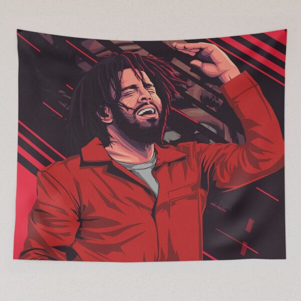 Item preview, J Cole Pop Art designed and sold by lanehenryy.