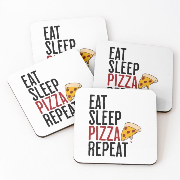 Item preview, Eat Sleep Pizza Repeat - Funny Pizza Humor designed and sold by AlanPhotoArt.