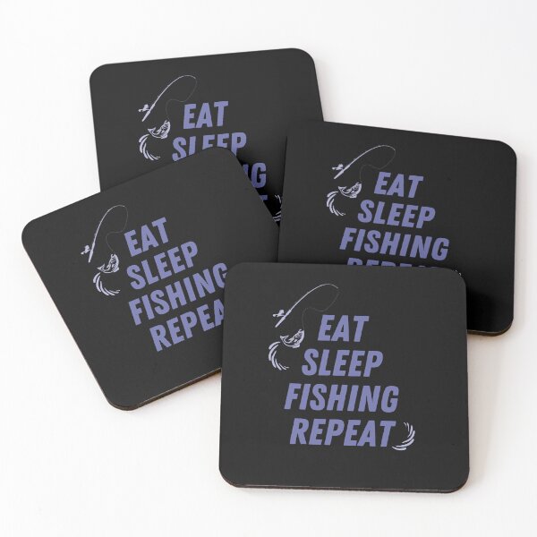 Item preview, Eat Sleep Fishing Repeat Fisher Fisherman designed and sold by kubix81.