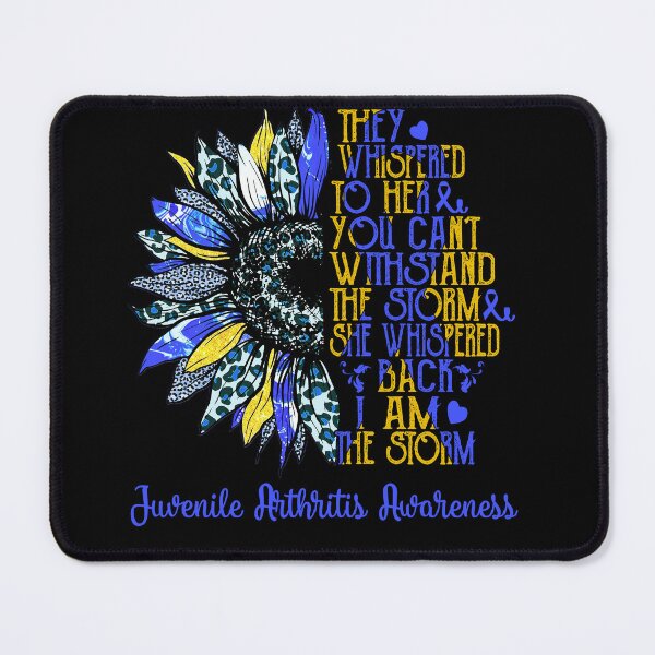 Item preview, I Am The Storm Sunflower Leopard Juvenile Arthritis Awareness designed and sold by rechardtee.
