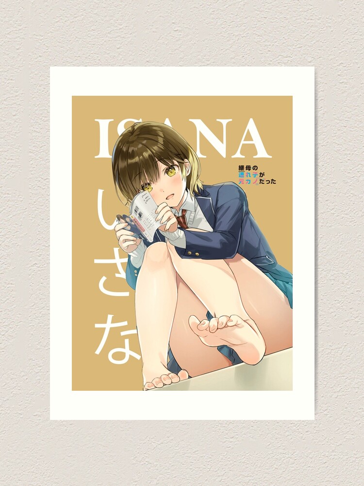 Higashira Isana - Mamahaha no Tsurego ga Motokano datta Art Print for Sale  by EpicScorpShop