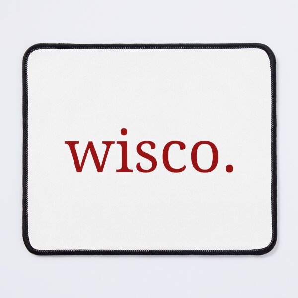 Item preview, University of Wisconsin design, "wisco." designed and sold by Devon Nassau.