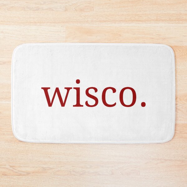 Item preview, University of Wisconsin design, "wisco." designed and sold by Devon Nassau.