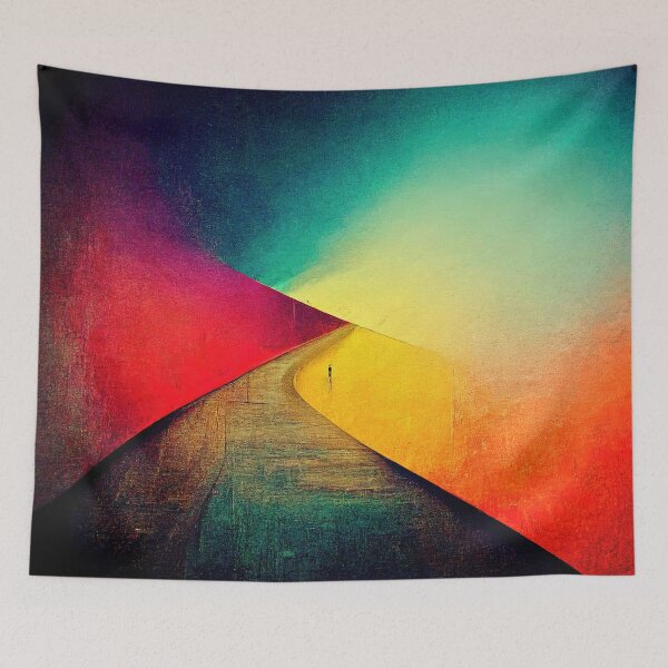 Item preview, Colorful Road designed and sold by 2Piglets.