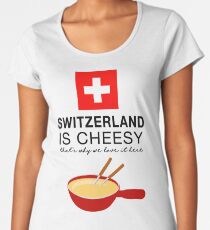 Swiss Fondue Women's Premium T-Shirt