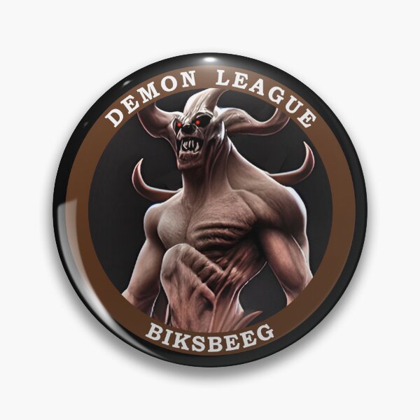 Item preview, Halloween Demon League Biksbeeg designed and sold by HalloweenThings.