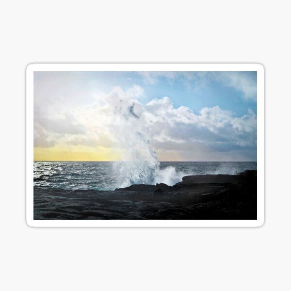 Pacific Rising Sticker