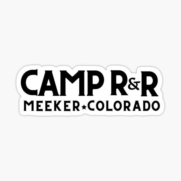 Camp R&R Sticker
