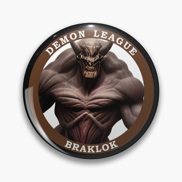 Item preview, Halloween Demon League Braklok designed and sold by HalloweenThings.