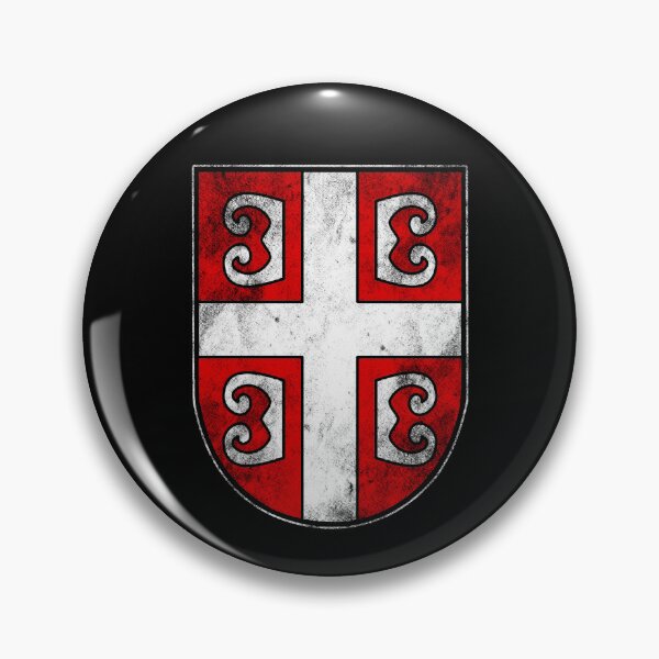 Item preview, Serbia coat of arms flag designed and sold by Mila1946.