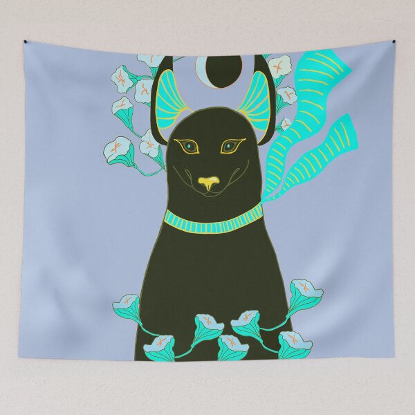 Item preview, Anubis dog the Egyptian guardian of the underworld. designed and sold by LynseysArtShop.