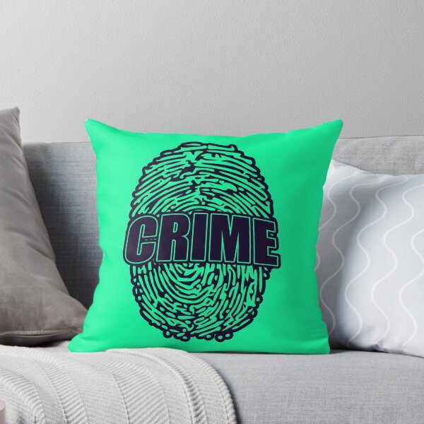 Item preview, Big Fingerprint Crime - Mint Green designed and sold by Piotr Miketta.