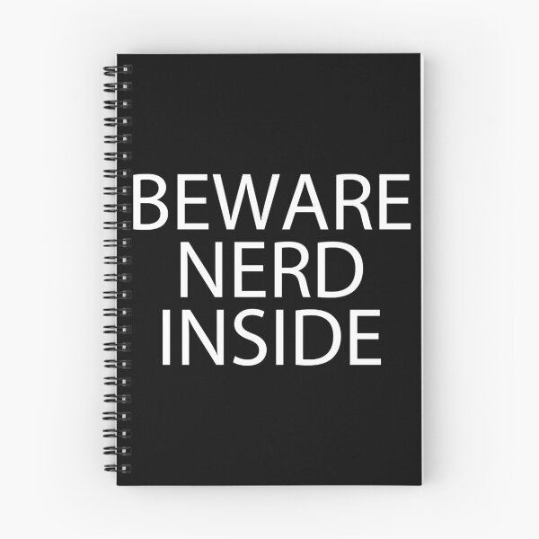 Item preview, Beware Nerd Inside Funny Simple Saying Gaming Gift designed and sold by SlomotionsShop.