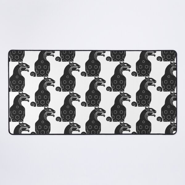 Item preview, Black Jaguar with Unique Patterns and Minimals designed and sold by SlomotionsShop.