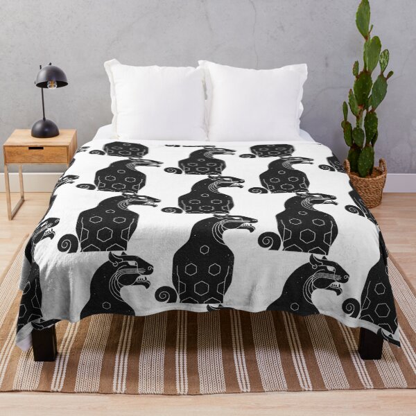 Item preview, Black Jaguar with Unique Patterns and Minimals designed and sold by SlomotionsShop.