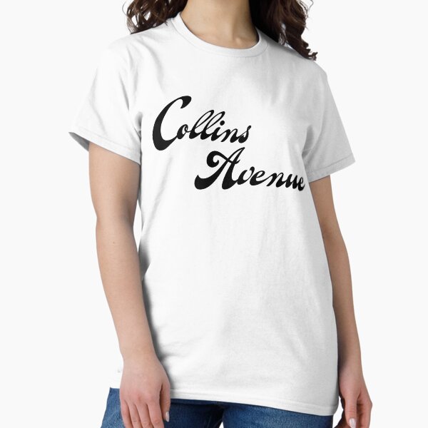 Item preview, Collins Avenue, South Beach - Miami, Florida - Black designed and sold by SlomotionsShop.