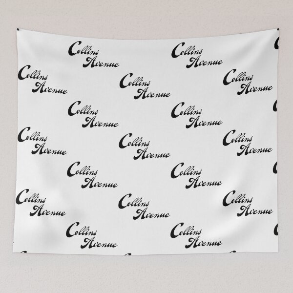 Item preview, Collins Avenue, South Beach - Miami, Florida - Black designed and sold by SlomotionsShop.